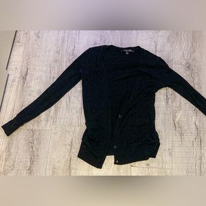 Forever 21 cardigan black thin sweater